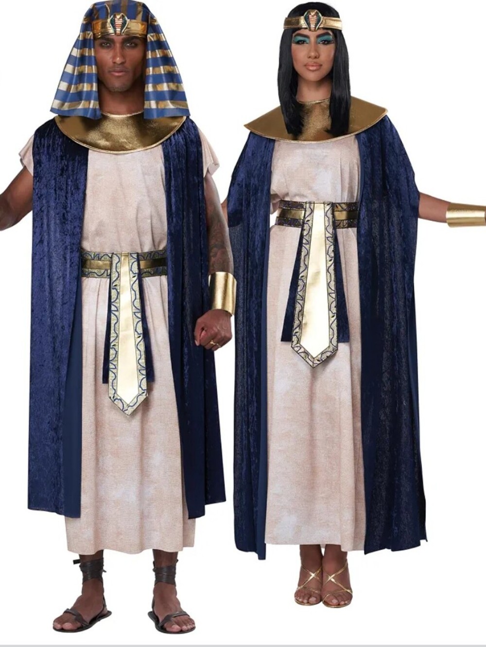 His & Hers Pharaoh Costume L/XL